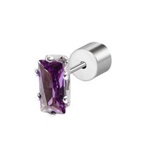 Mono orecchino Marlù Donna Sparkles in Acciaio Zirconia 31OR0002-P